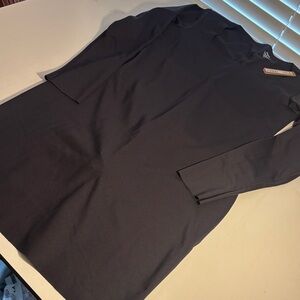 SKIMS Elegant Long Sleeve Black Dress